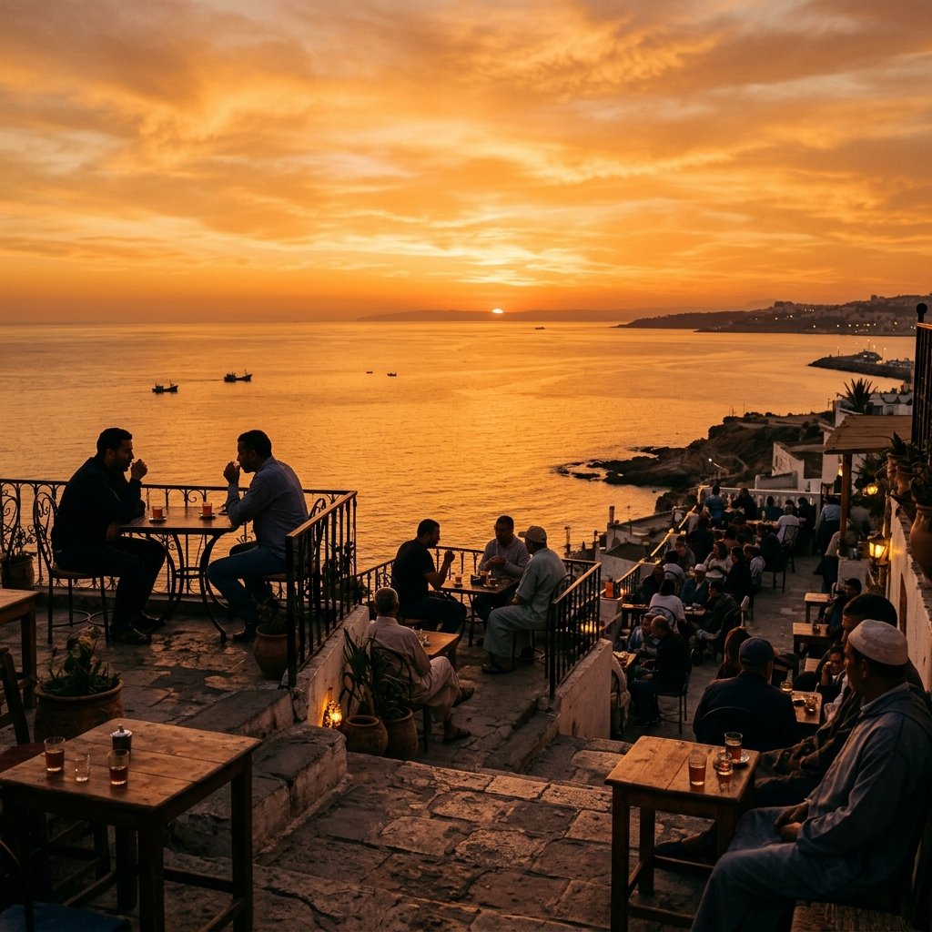 café hafa tangier morocco