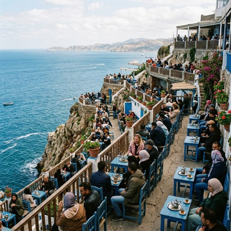 café hafa tangier morocco